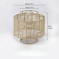 Zen-Style Decorative Lampshade Resembling Rattan And Hemp Rope, a Easy And Creative Pendant Light for Guesthouses, Hotels, And Restaurants