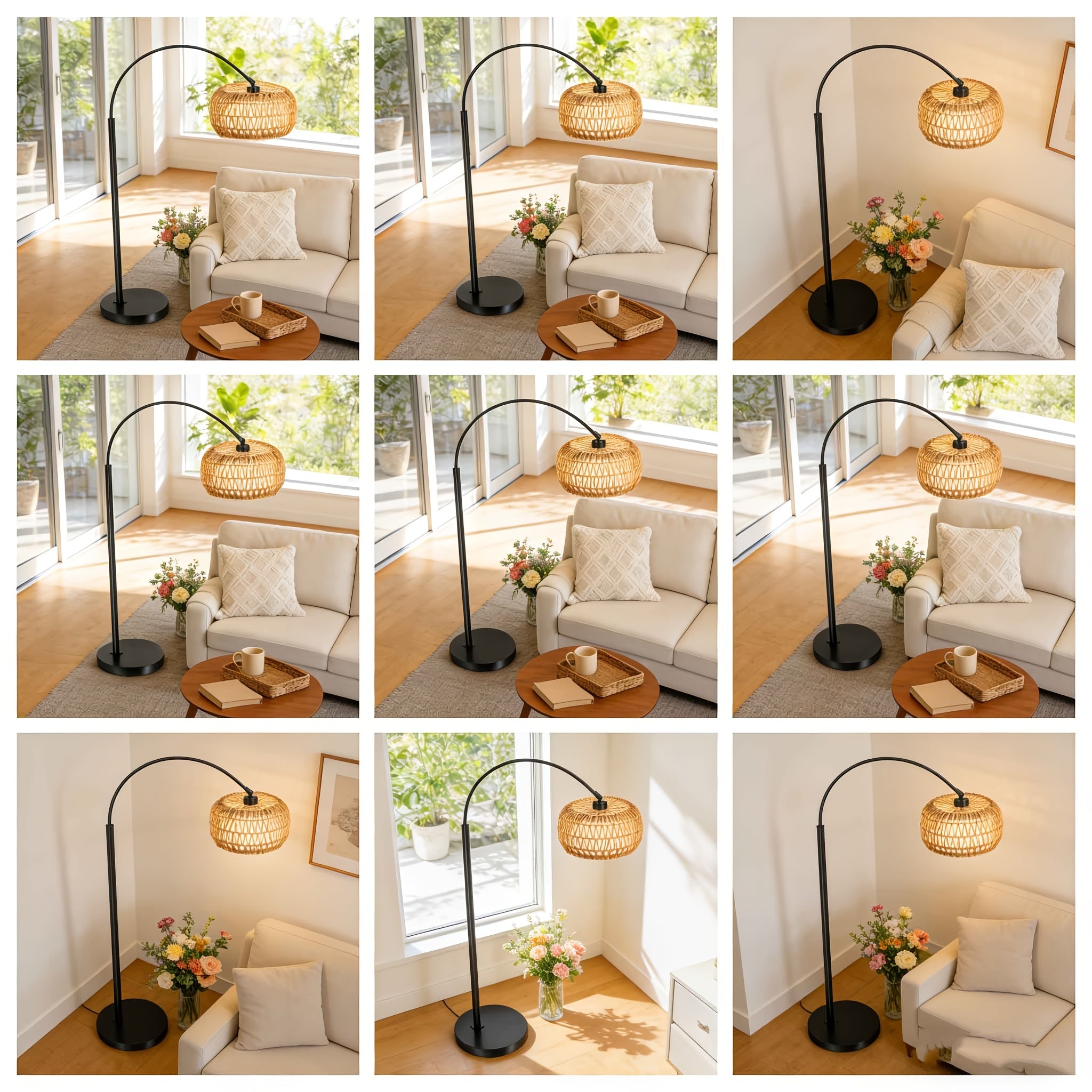 Arc Floor Lamps For Living Room, 72\