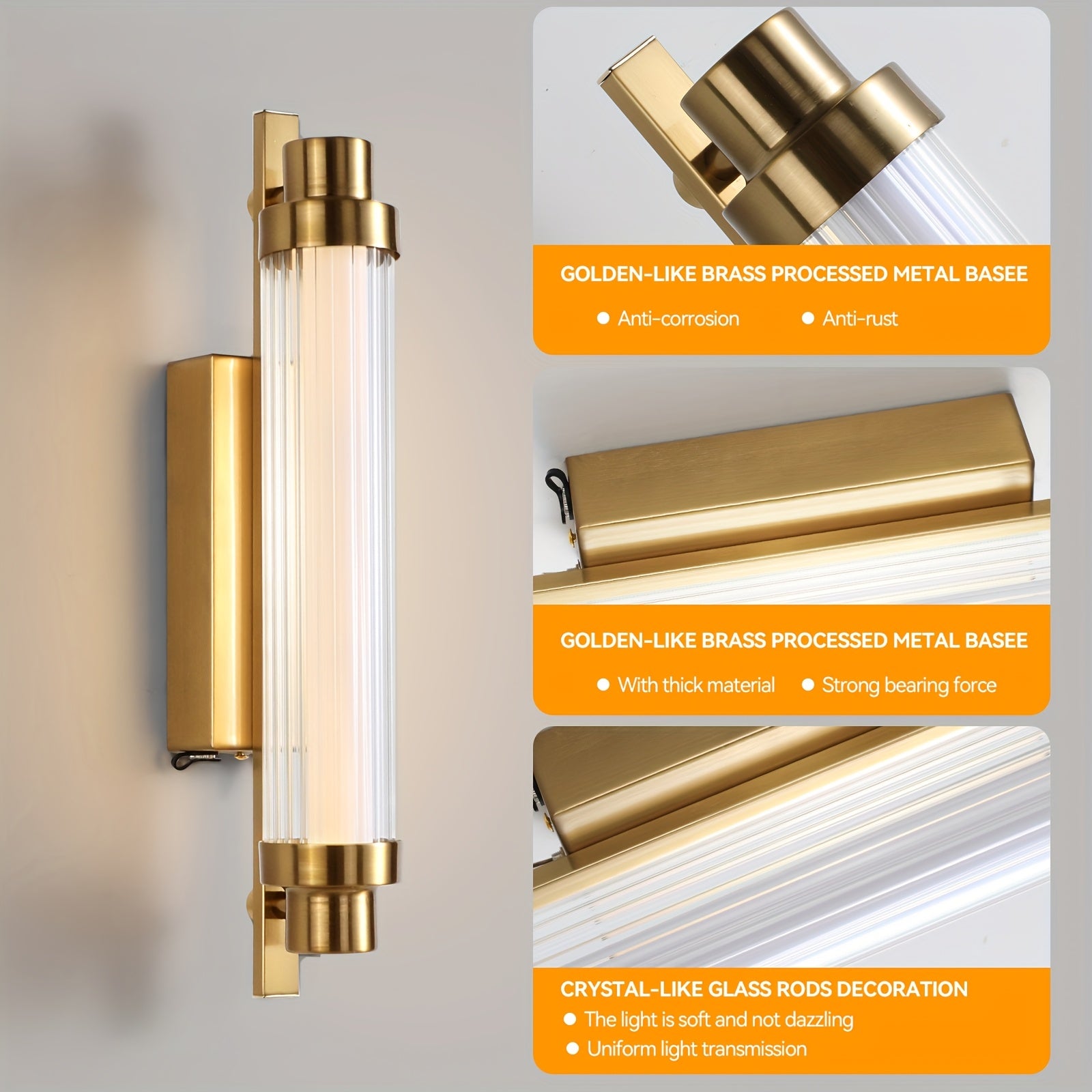 10000mAh Rechargeable Wall Lamp with Remote Control - 3000K Warm Light, Dimmable 15%-100%, Timer (3\u002F5\u002F8H), Modern Indoor Wall Lights, Easy Install for Bedroom\u002FLiving Room\u002FDining Room