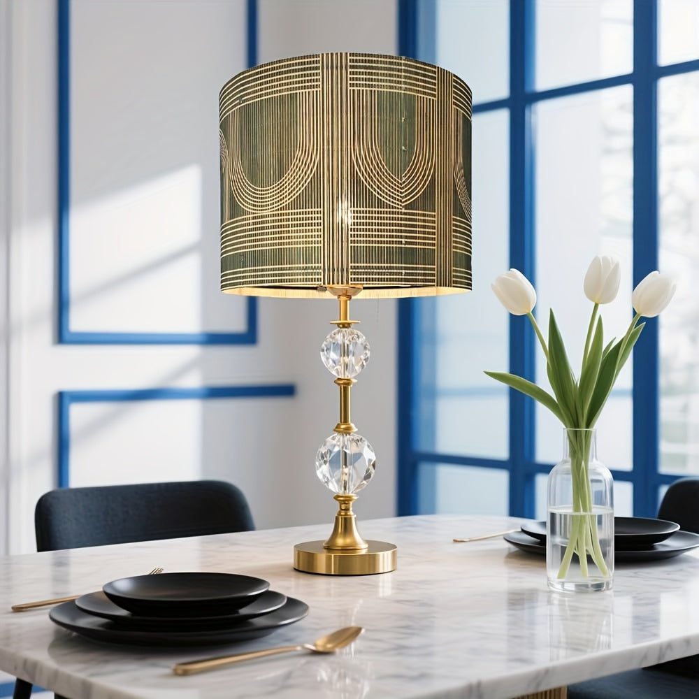 1pc Bamboo Shade - Modern Cylindrical Semi-Transparent Lampshade Compatible for Floor & Desk Lamps, Tube Ceiling\u002FPendant, Installation (No Wiring Required)